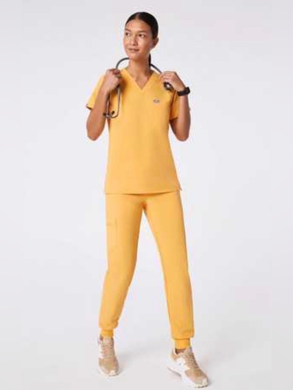 FIGS Limited Edition Dandelion set Catarina top XS and joggers size S Never worn